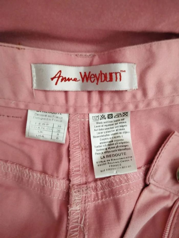 🌸Jeans Rose Anne Weyburn Taille 38🌸 - photo numéro 5
