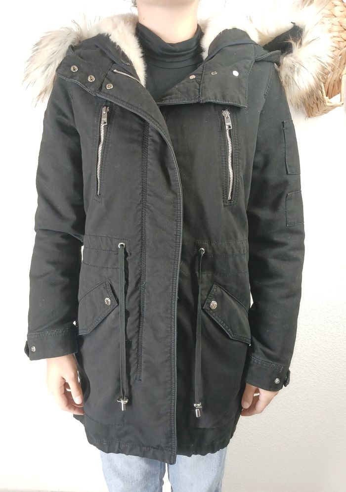 Manteau chaud Bershka - photo numéro 6