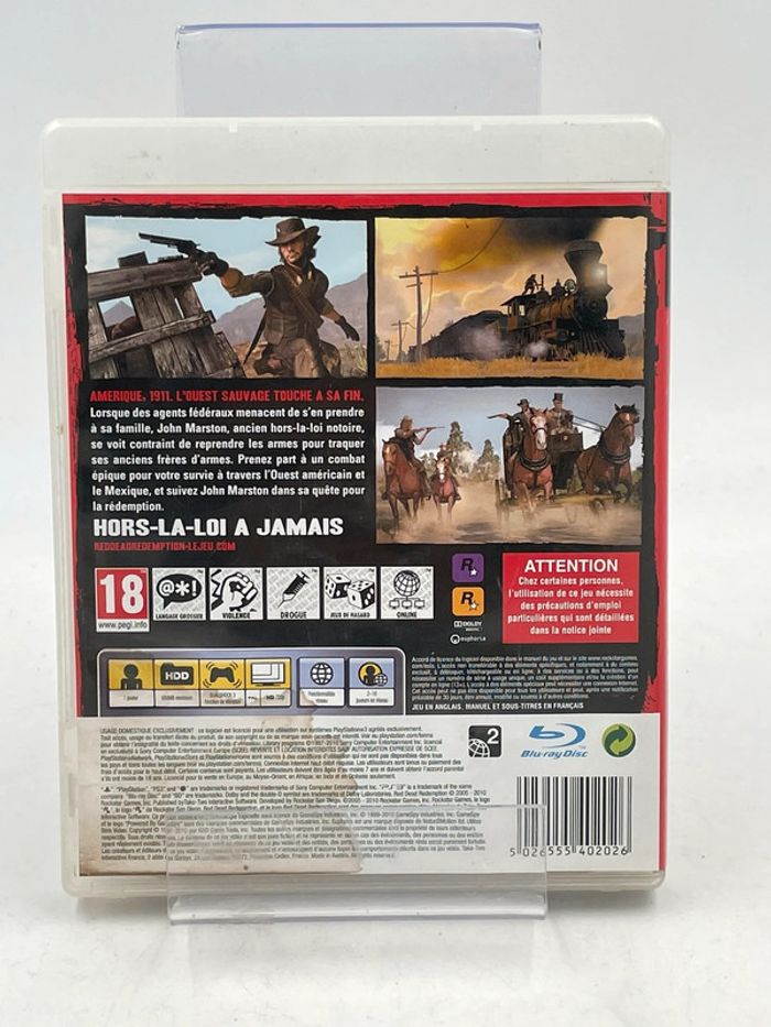 Jeu vidéo Red Dead Redemption sur console PlayStation 3 - photo numéro 2