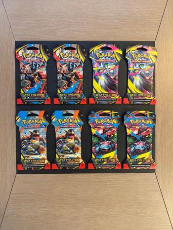 Pokémon Lot 2 Artset Blister Méga Évolution ME01 Neuf Français