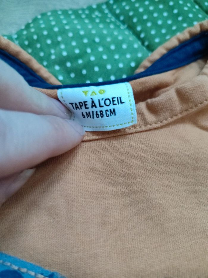 Ensemble tape a l'oeil 6 mois - photo numéro 2