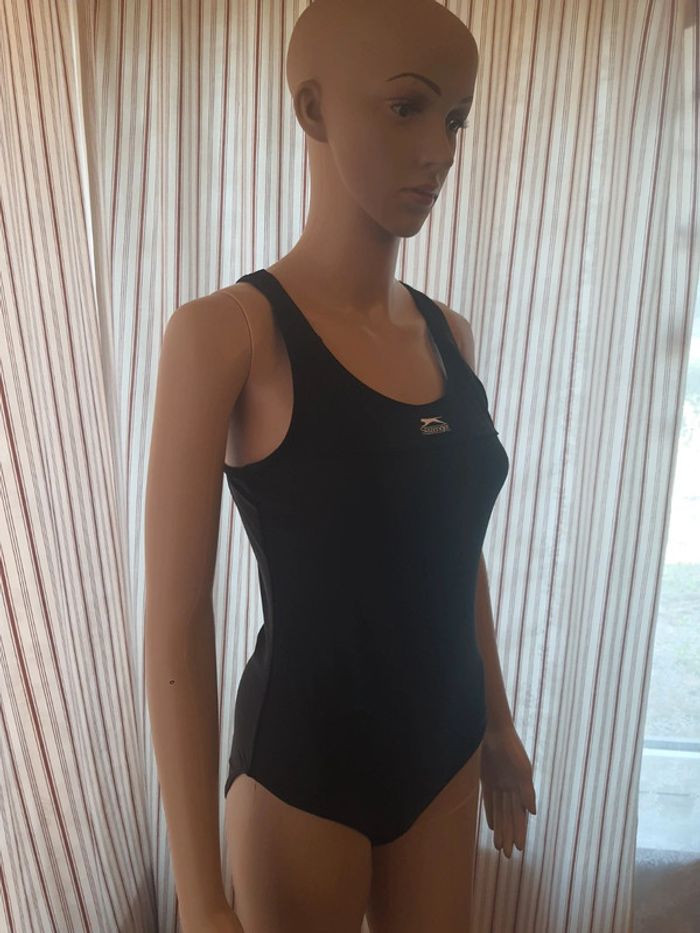 Maillot de bain noir Slazenger eu 42 neuf - photo numéro 5
