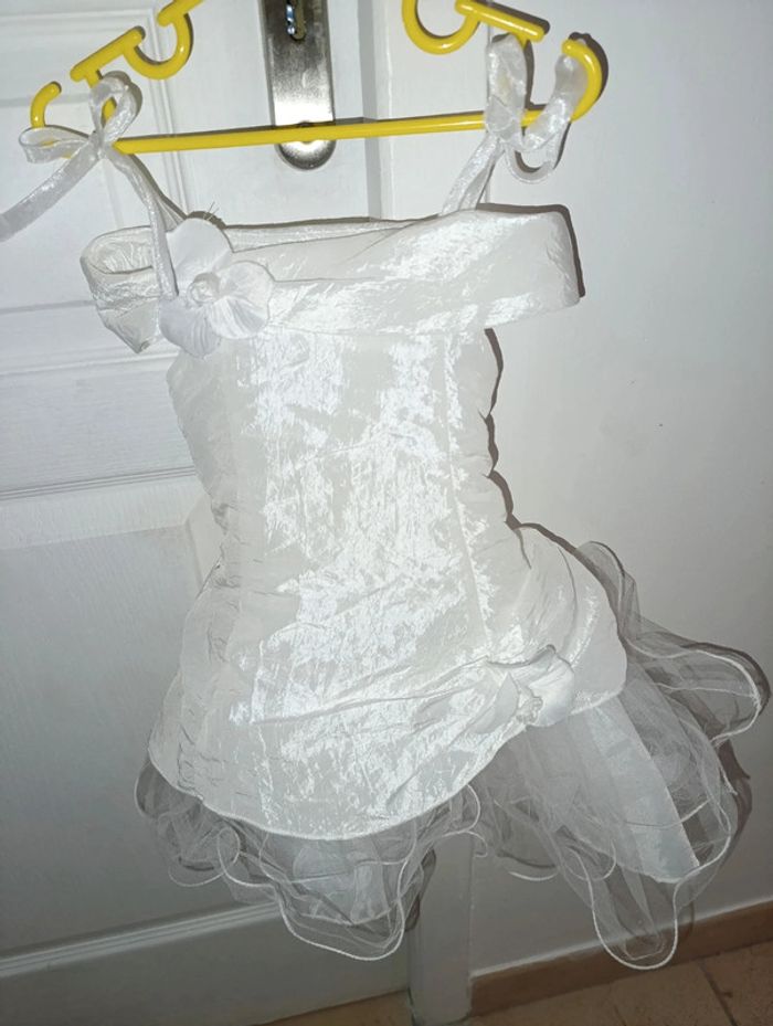 Robe de cérémonie 6mois avec châle