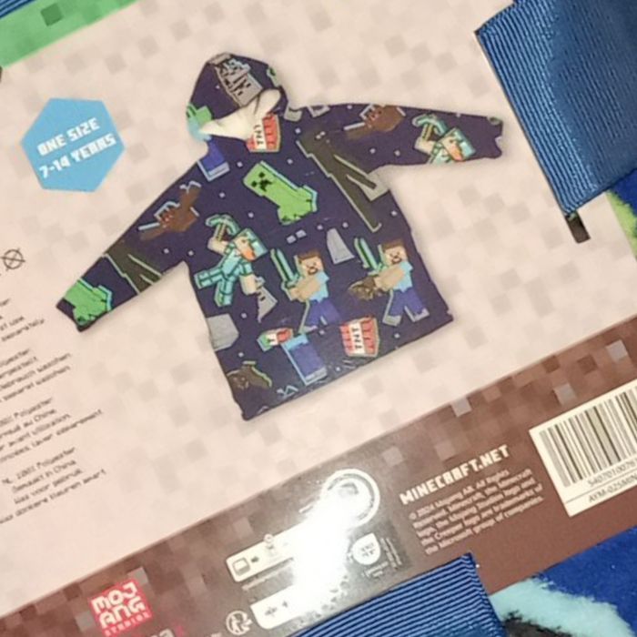 7/14  ans Poncho polaire avengers - photo numéro 2