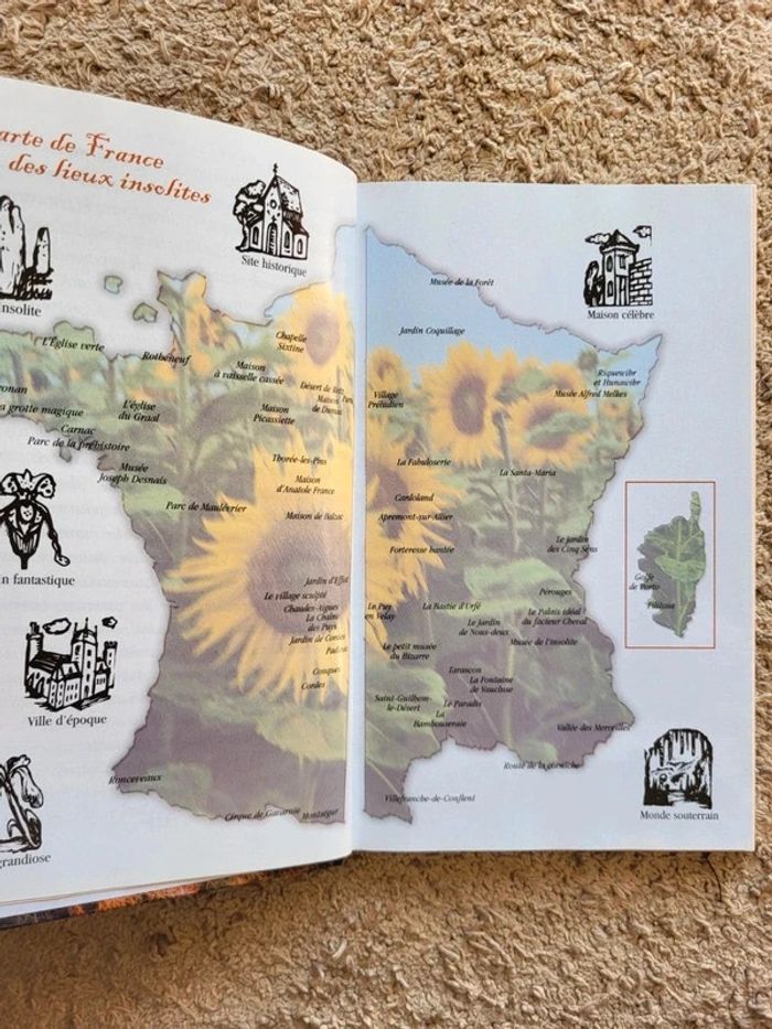 Livre La France Insolite de Franck Chauvet - Neuf - photo numéro 5