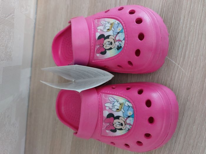 sabots minnie rose fonçé 30/31