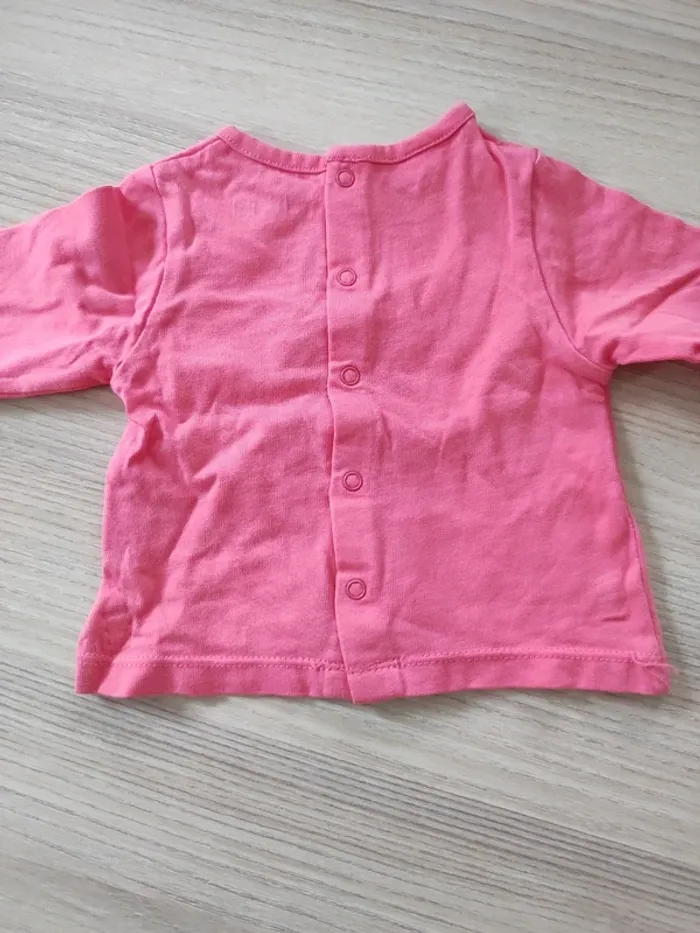 Lot 5 t-shirts manches longues 3 mois - photo numéro 3