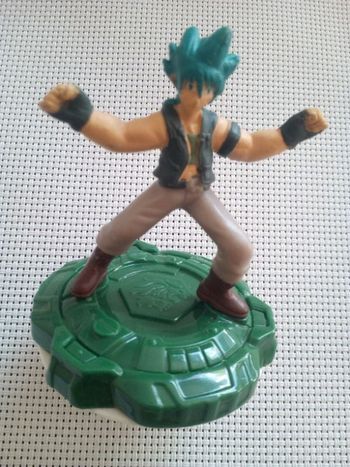 toupie bonhomme vert * prix 2e * kiki60230