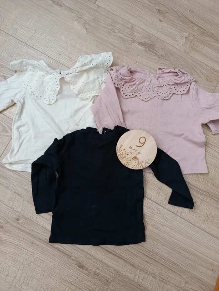 Lot tee shirt manches longues