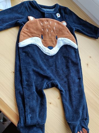 Pyjama velours renard