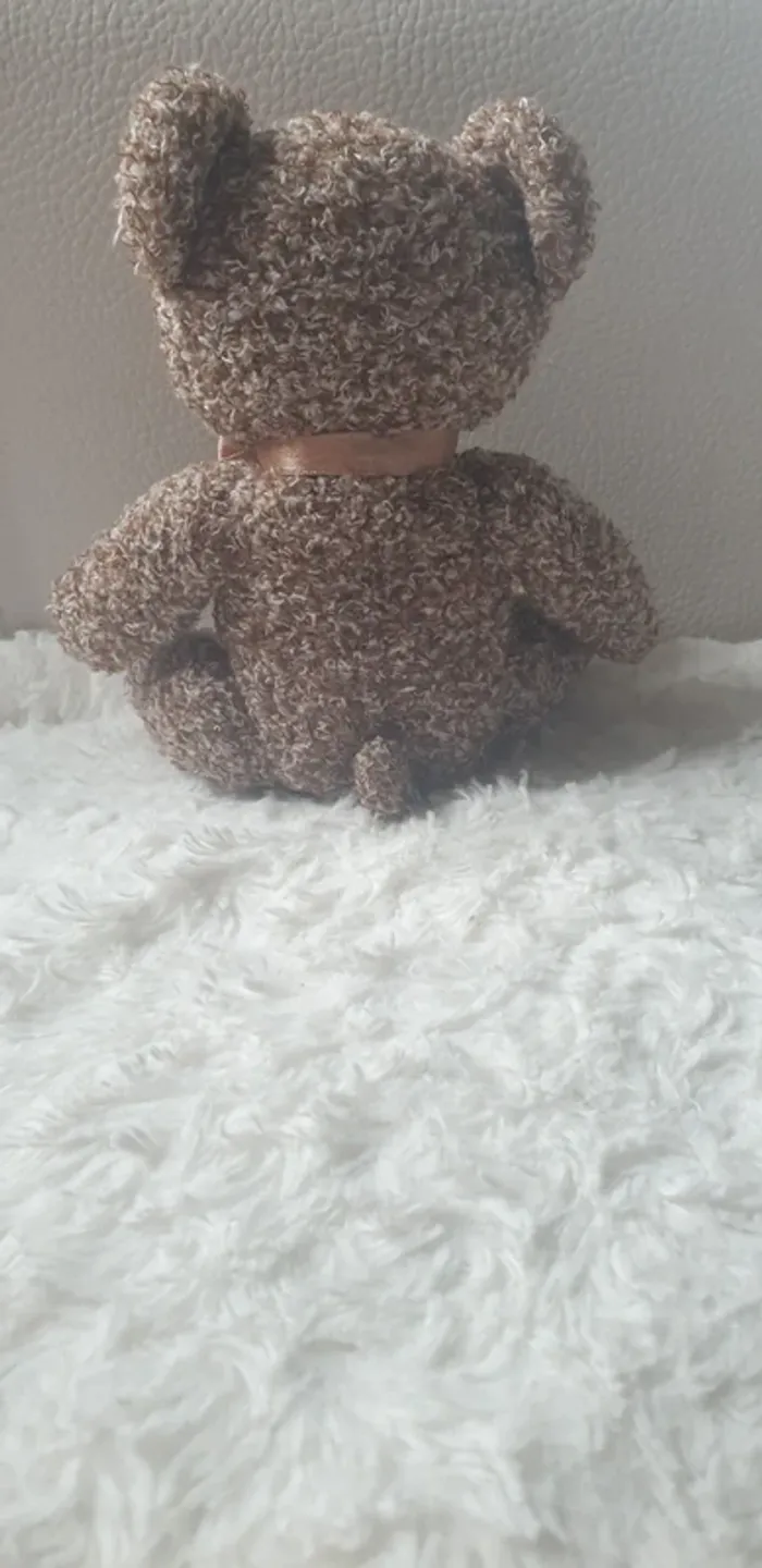 Peluche ourson brun - photo numéro 2