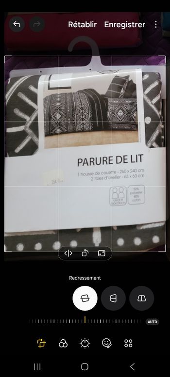 Parure de lit