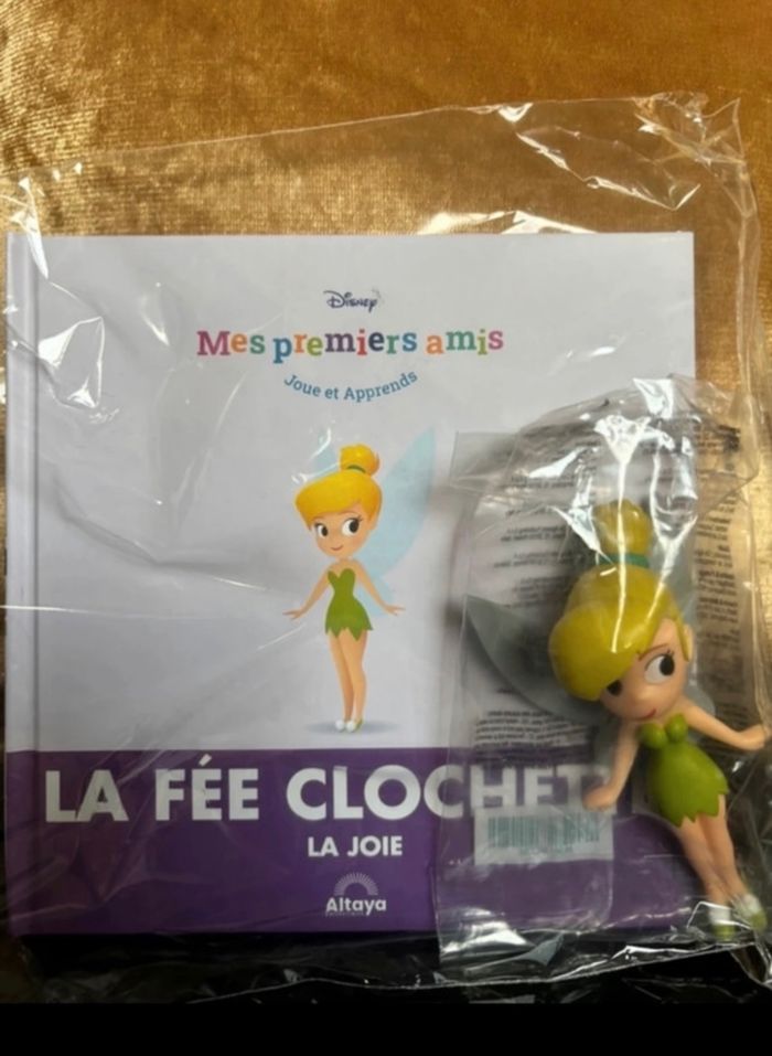 Figurine + Livre La Fée Clochette n 34 Mes Premiers Amis Disney Altaya