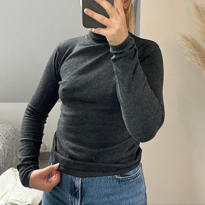 Pull col roulé gris – Jennyfer - photo numéro 4