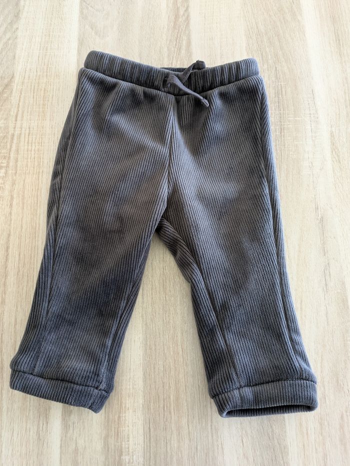 Pantalon velours chaud 12m - photo numéro 1