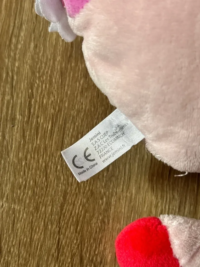 Peluche Madame Câlin / Monsieur Madame / Jemini ( Sanrio THOIP, 2015) / Très bon état - photo numéro 5