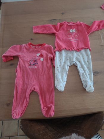 Lot 2 pyjamas hiver