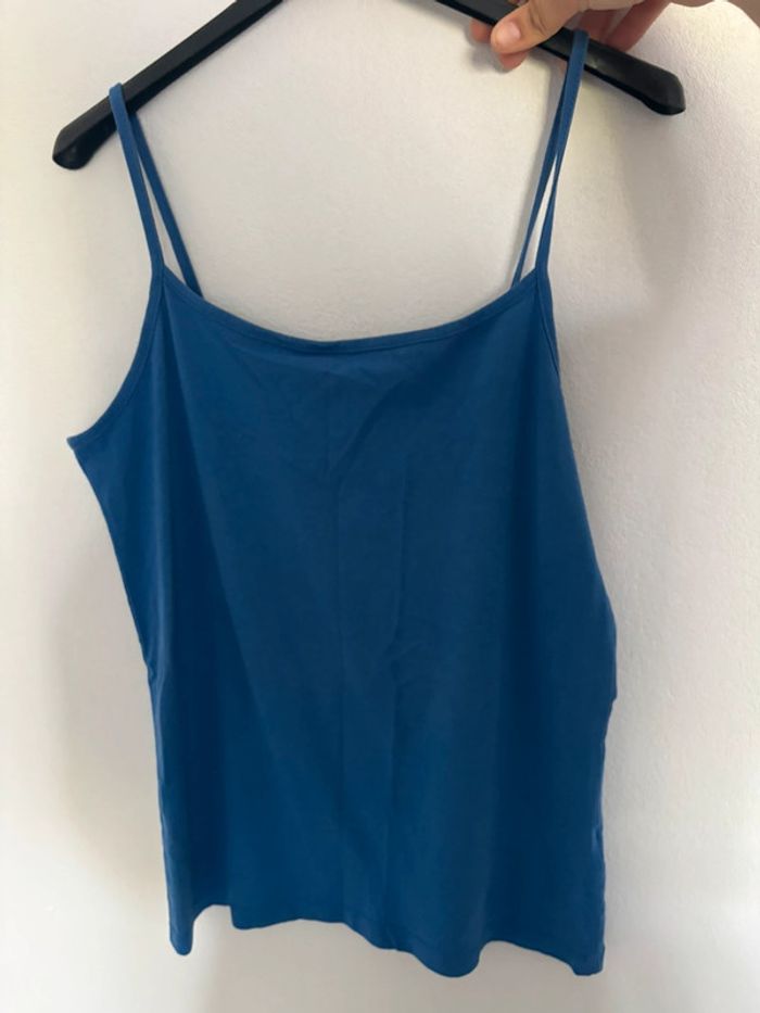Débardeur bleu