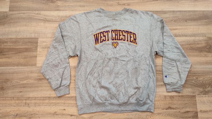 Vêtement Homme Sweatshirts Sweats pull gris Champion taille L #Retrostreet - photo numéro 3