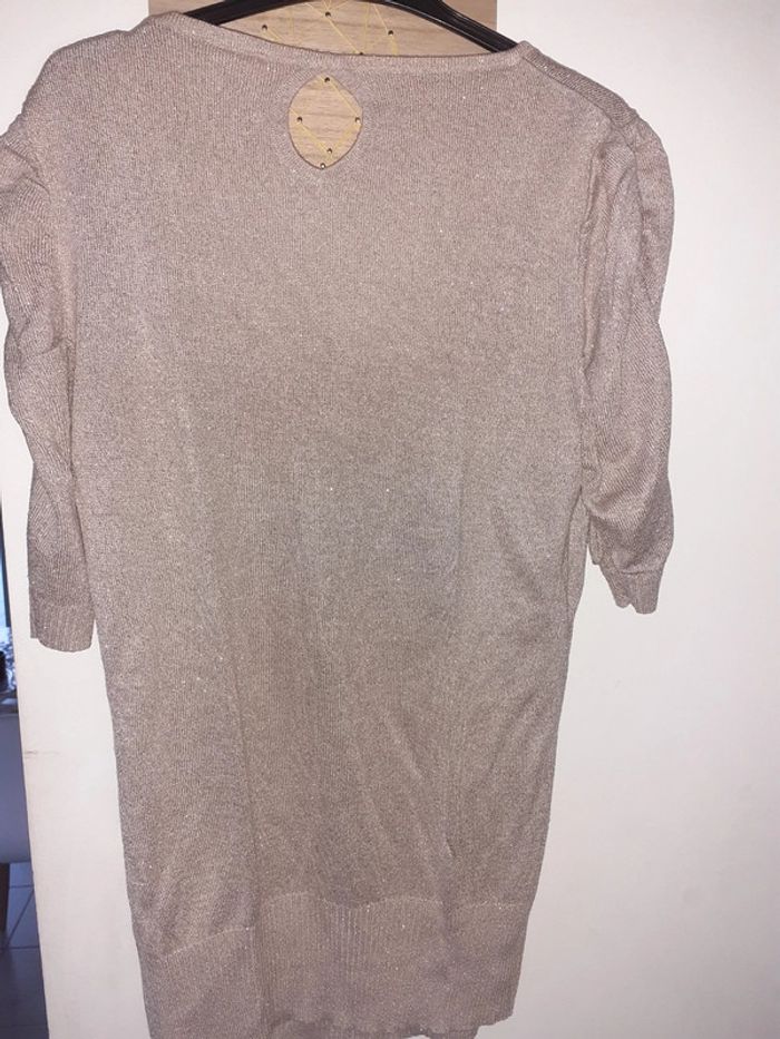 Pull fin pailleté camaïeu - photo numéro 8