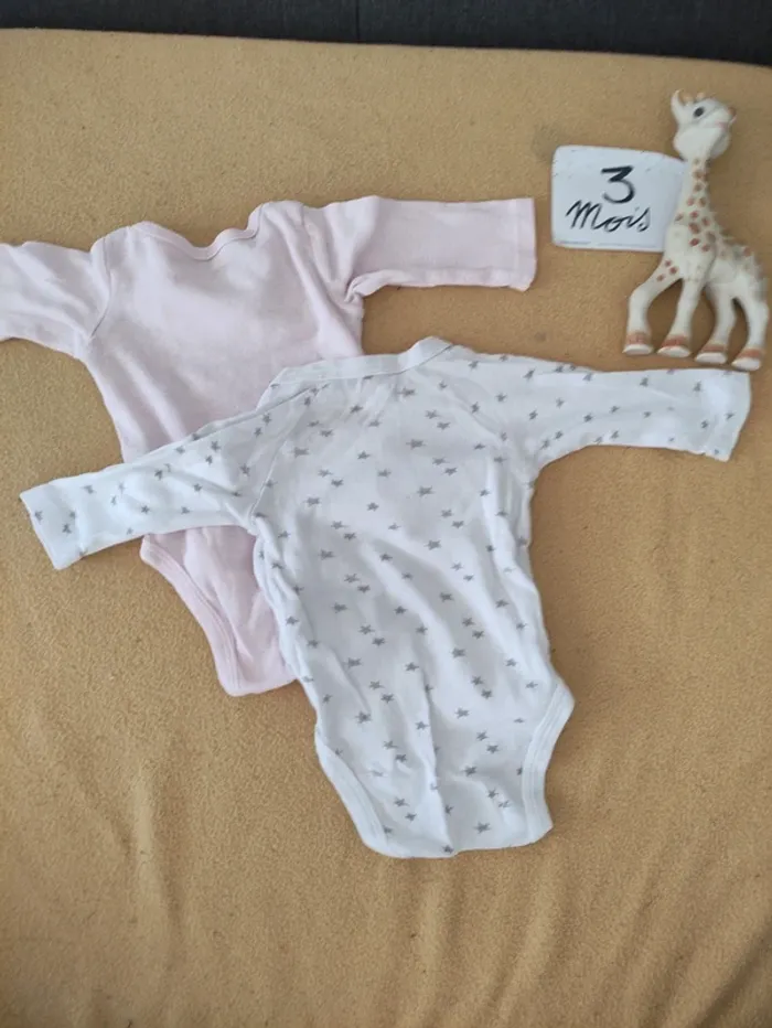 Lot de 2 bodies manches longues - photo numéro 6