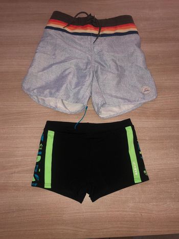 Short de bain et maillot de bain
