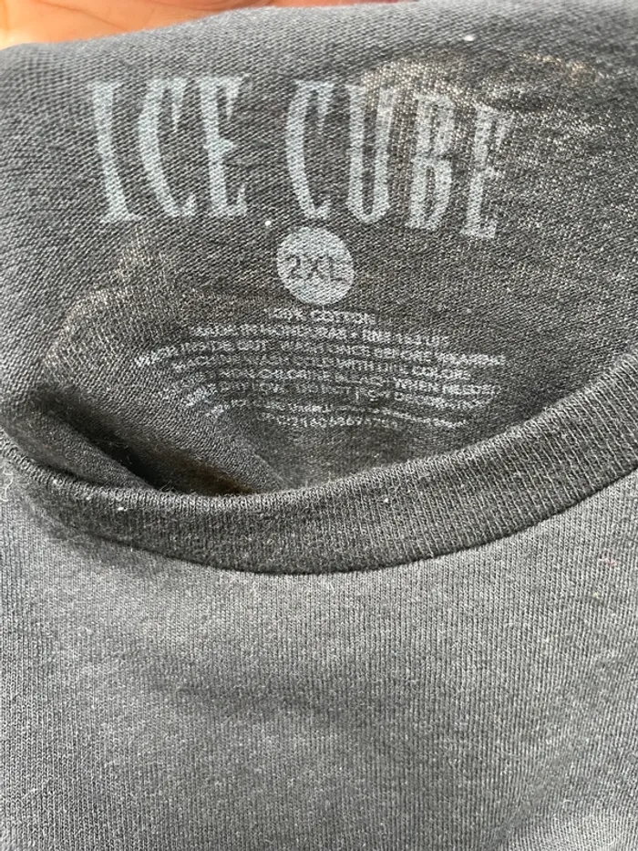 T-shirt Rapper NWA Ice Cube vintage Rap US Old School Hip Hop 90s Mens XXL - photo numéro 5