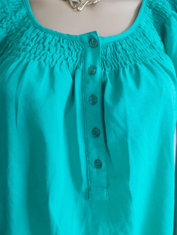 🌸 Joli top vert  - Taille 42 - Botelli 🌸 - photo numéro 2