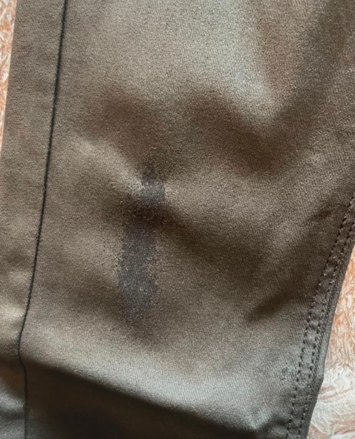 jean similicuir cuir noir PIMKIE - taille M, rock & tendance (léger défaut) - photo numéro 4