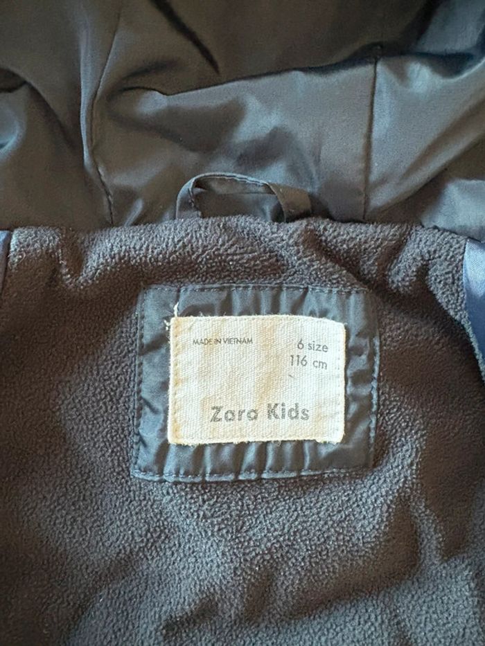 Doudoune Zara bleu marine comme neuve - photo numéro 6