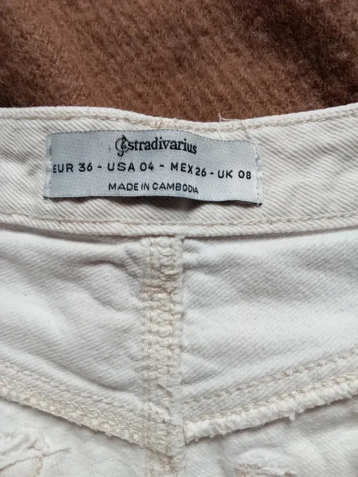 Short Jean écru - photo numéro 9