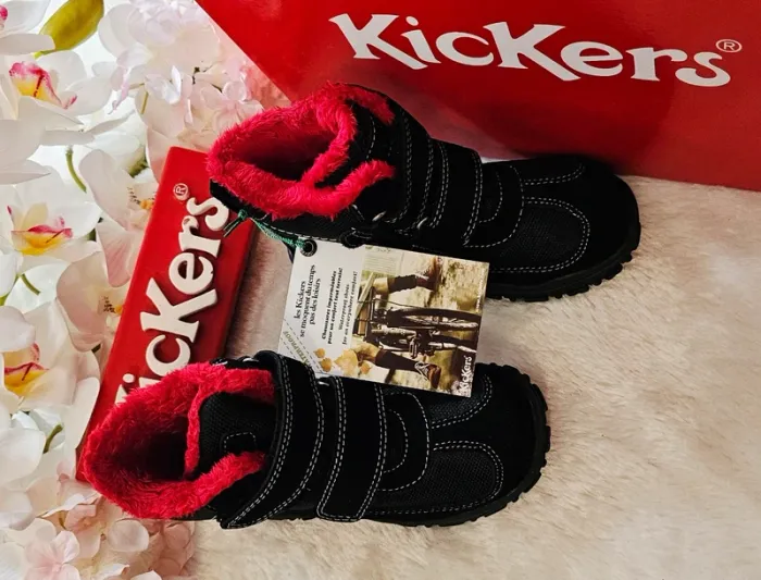 Bottes Bottines Scratch Waterproof Fourrées Kickers T26 - photo numéro 3