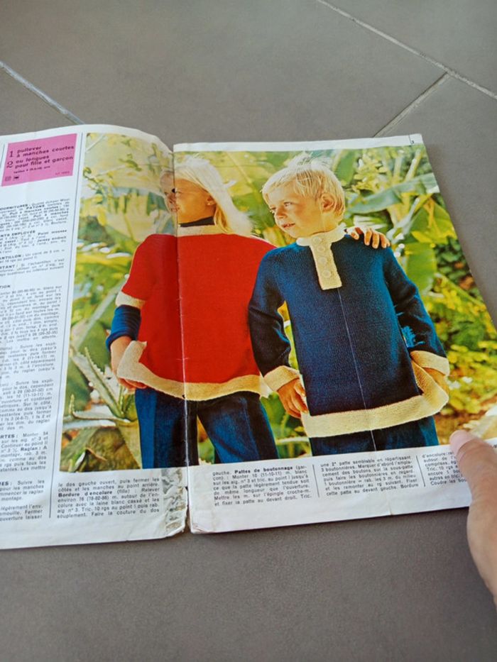 Magazine tout le tricot layette enfants - photo numéro 2