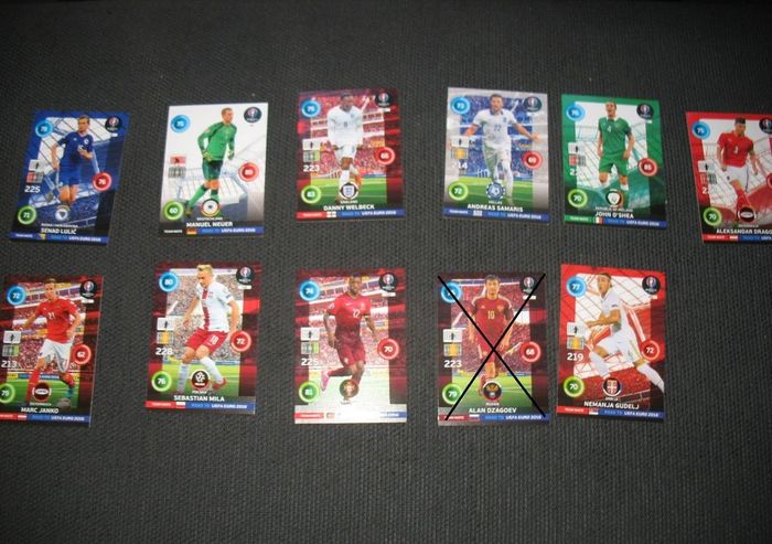 COLLECTION : CARTES UEFA EURO 2016 ADRENALYN XL "PANINI - NEUVE ET OCCASION - n°12 - photo numéro 2