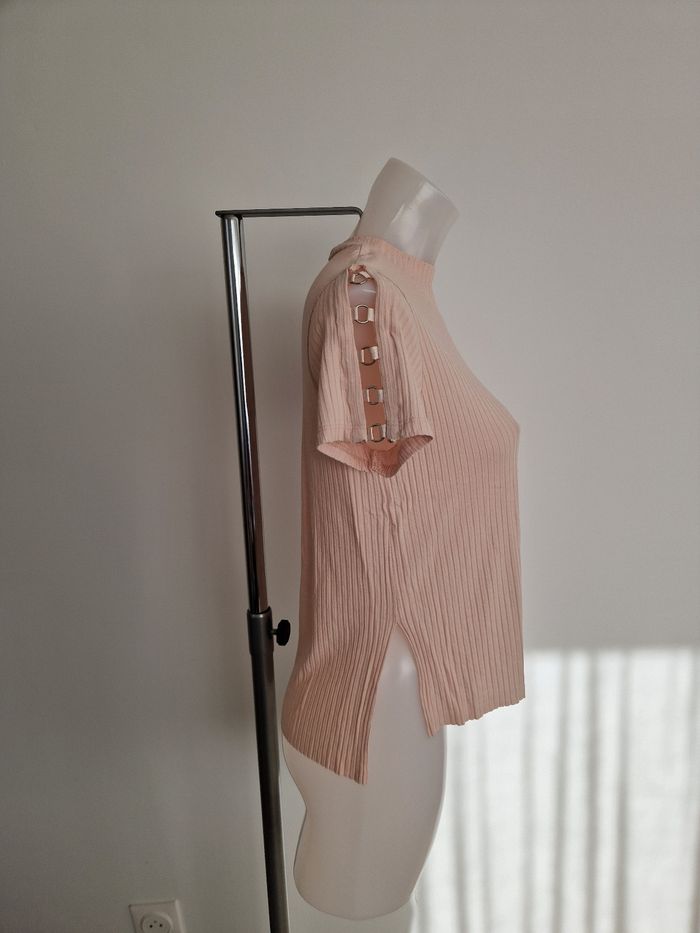 Haut crème, beige épaules semi-ouvertes Jennyfer - photo numéro 5