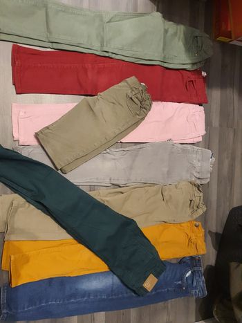 Lot pantalon fille