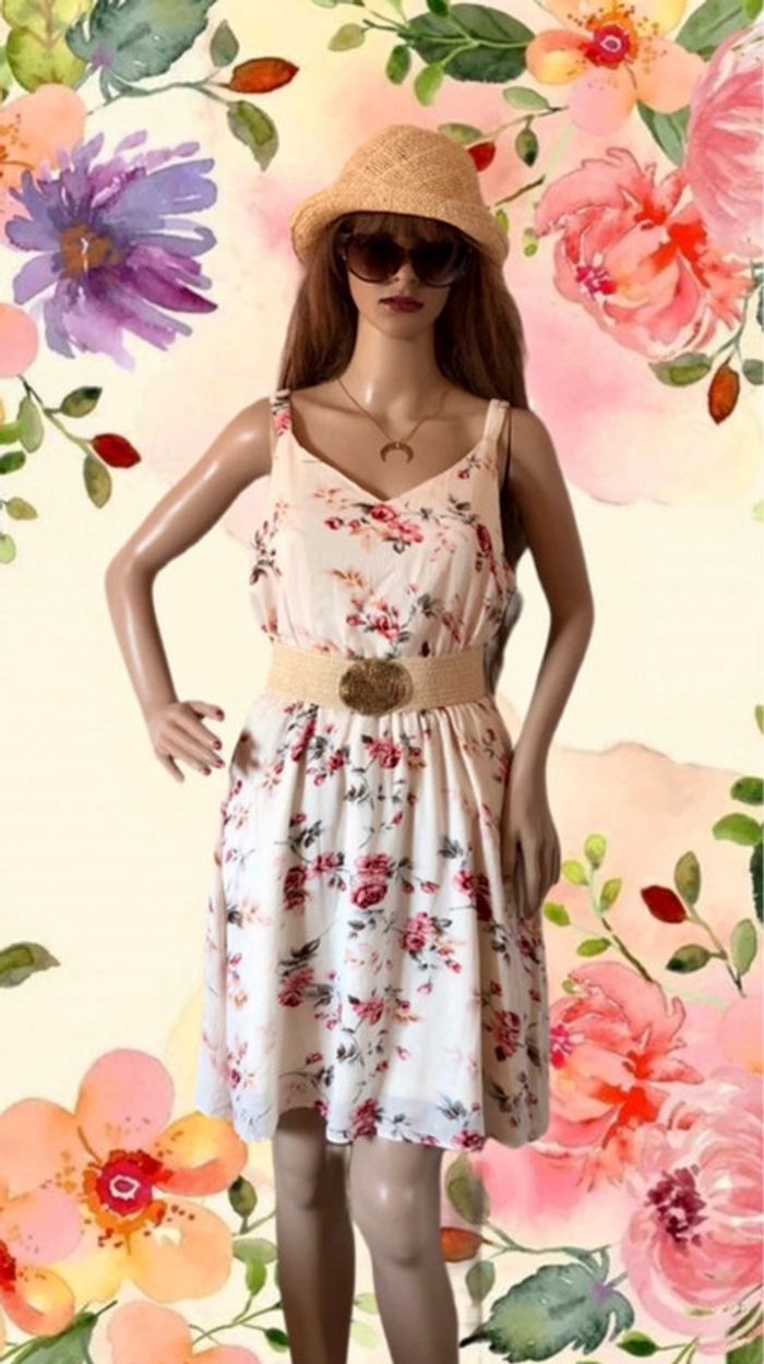 🌹🌸Jolie robe bohème fleurie romantique Romantic Floral Dream Dress🌹🌸 - photo numéro 3
