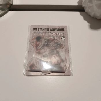 Manga stand acrylique l'attaque des titans