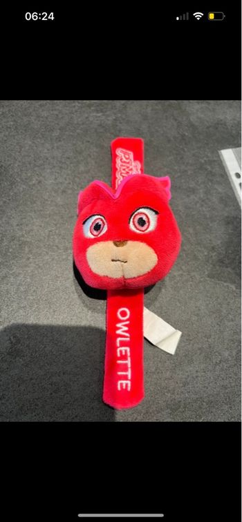 Bracelet peluche pyjamasques Bibou