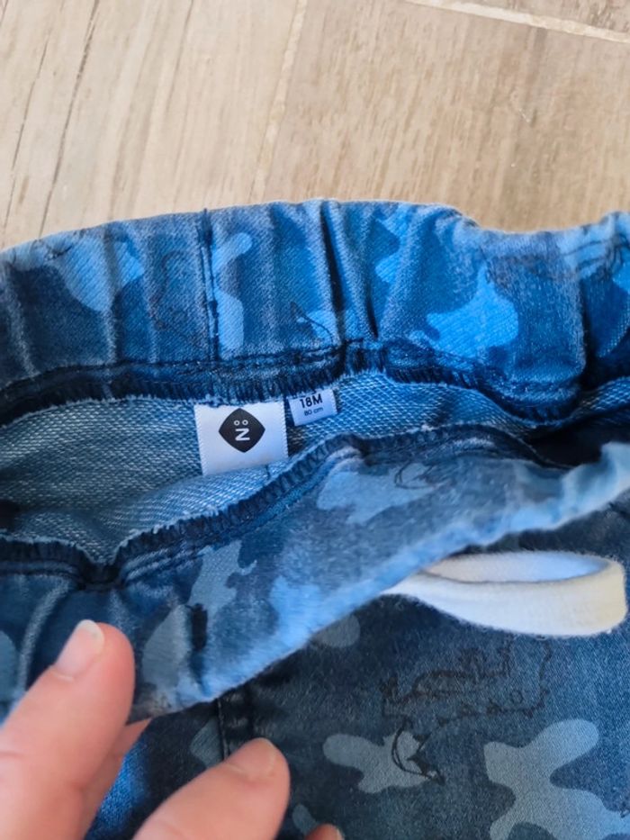 Lot de 2 pantalons 18 mois - photo numéro 2