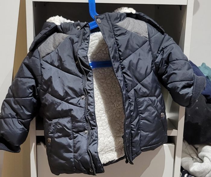 Blouson doublé moumoute
