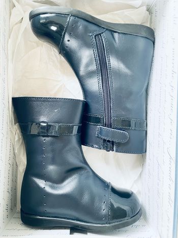 Bottes en cuir Jacadi 21