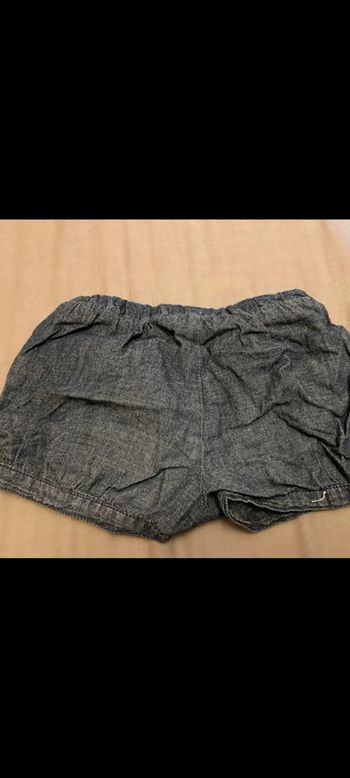 Joli short en coton simili jean 4 ans