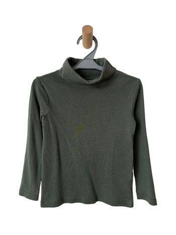Sous-pull / T-shirt col roulé kaki à manches longues - Okaïdi 5 ans (110cm)