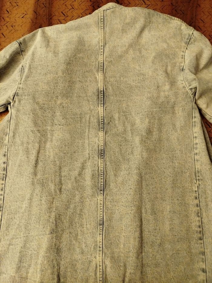 Longue veste en jean - photo numéro 5