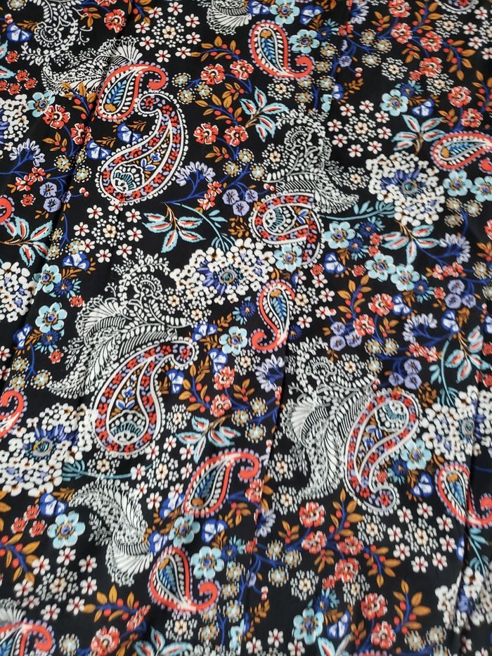 Robe manches 3/4 à motifs - photo numéro 5