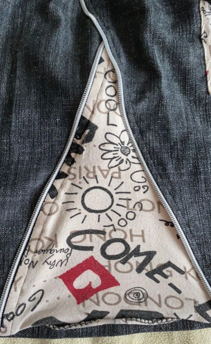 Jupe effet jean - photo numéro 2