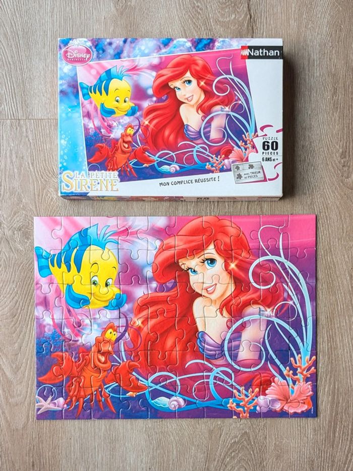 Puzzle 60 pièces La petite Sirène