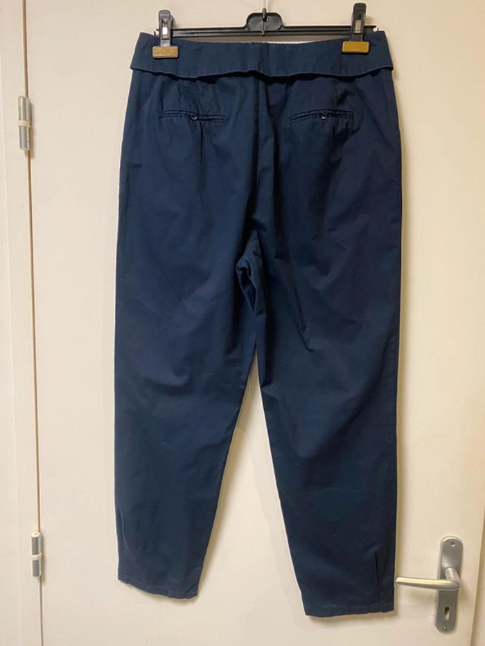 Joli pantalon marine Kiabi taille 42 - photo numéro 5