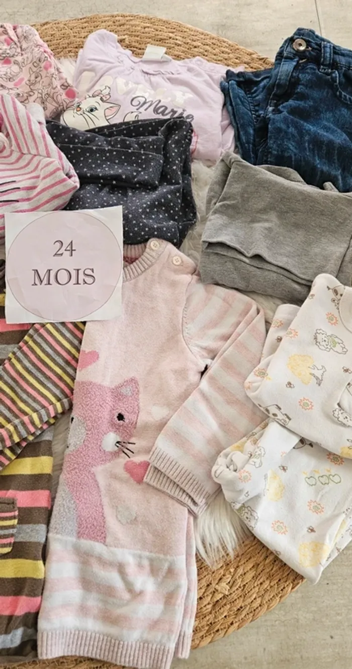 Lot 24 mois hiver fille - photo numéro 4